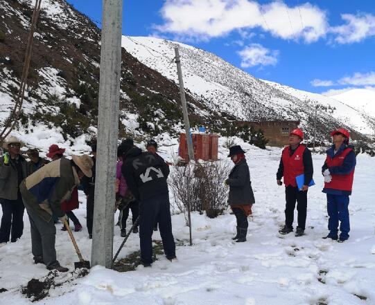 國網(wǎng)南充供電公司援藏幫扶小組：突遭特大暴風(fēng)雪，全力組織搶險應(yīng)對