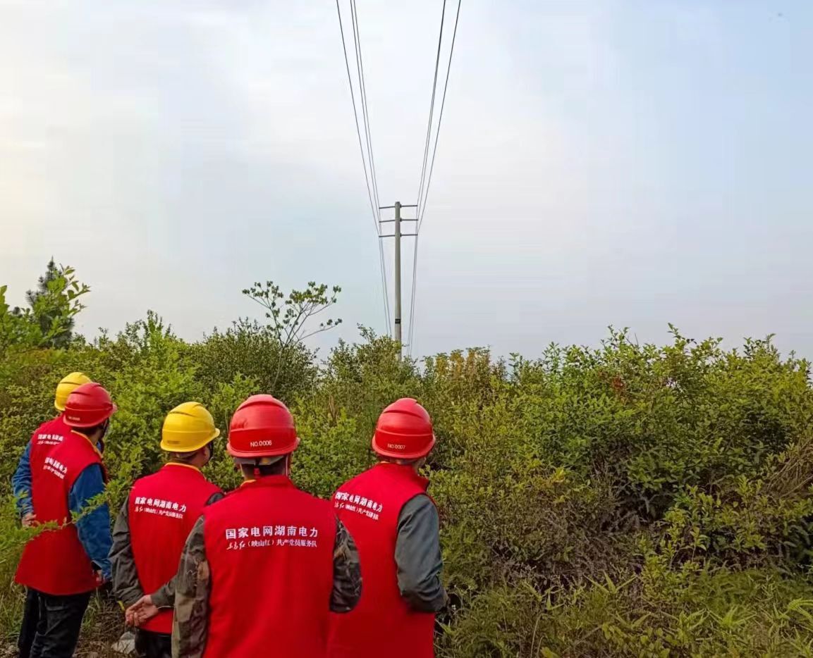 清明防山火、保供電，國網(wǎng)道縣供電公司在行動