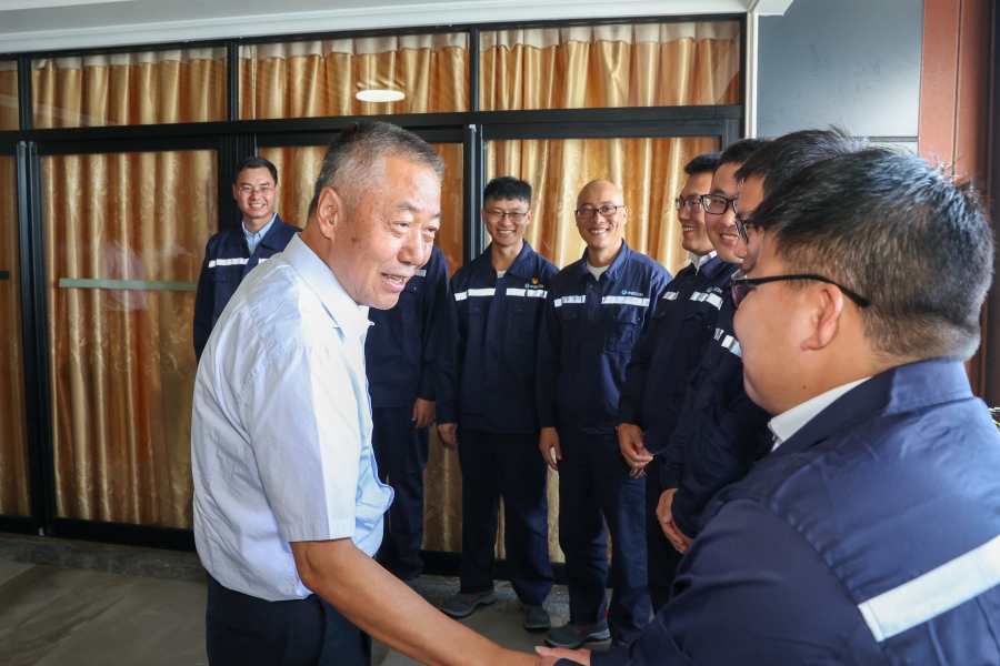 雷鳴山調(diào)研三峽集團廣東陽江海上項目